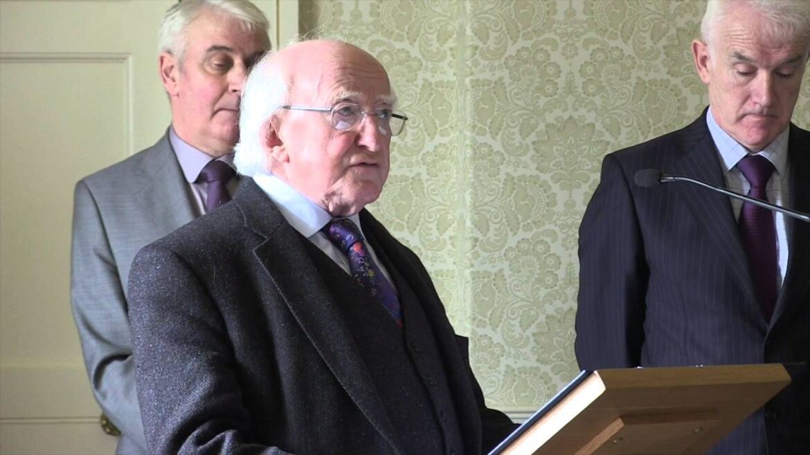 Speech By President Higgins At A Reception For The Irish