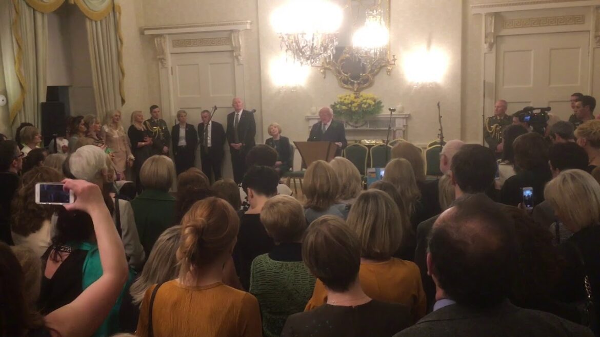 President Higgins Pays Tribute To Organ Transplant Donors, Recipients And