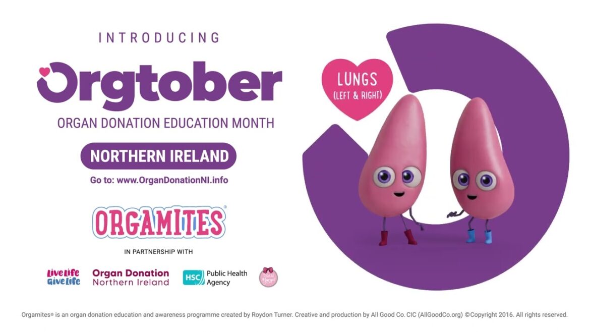Orgtober promoting organ donation education among students, teachers and