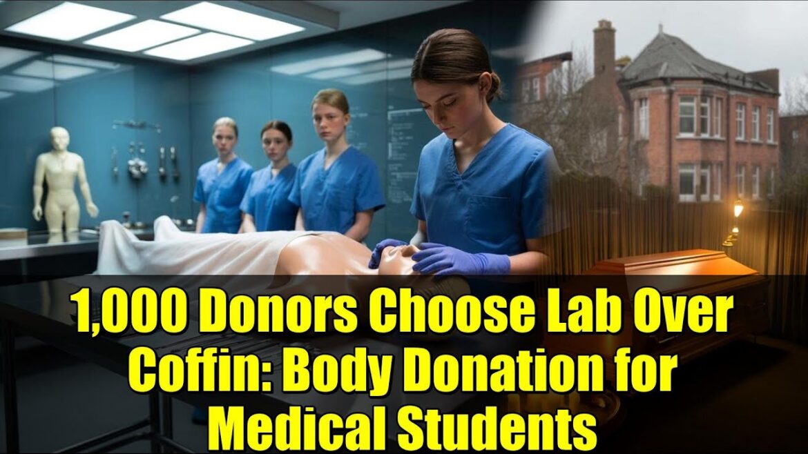 1,000 Donors Choose Lab Over Coffin: Body Donation for Medical