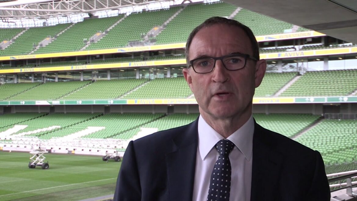 Martin O'Neill Sends a Message to Transplant Team Ireland. #JustGoForIt